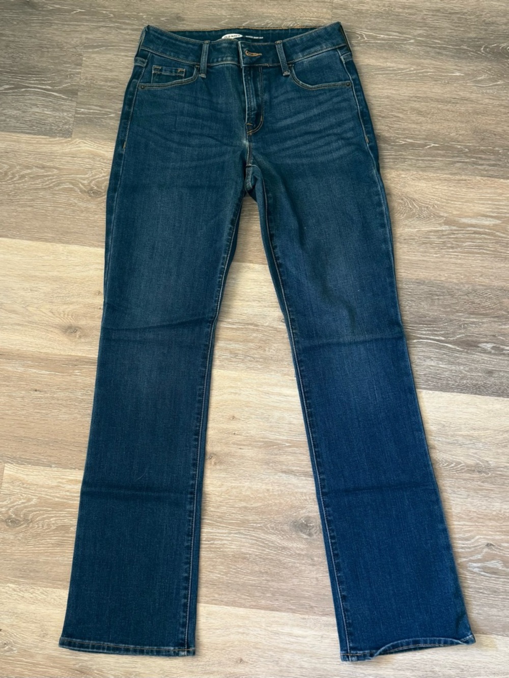 Old Navy Women’s Dark Blue Boot-Cut Jeans